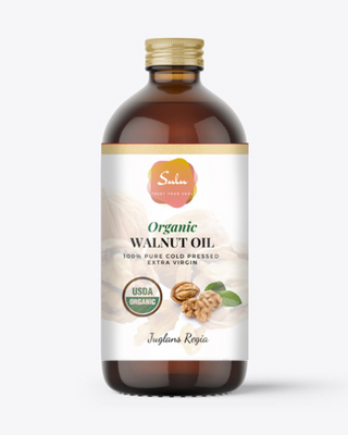 Walnut Oil-USDA Certified Organic Unrefined Extra Virgin Cold Pressed