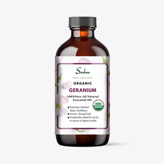 Pure Organic High Quality Therapeutic Grade Geranium Essential Oil
