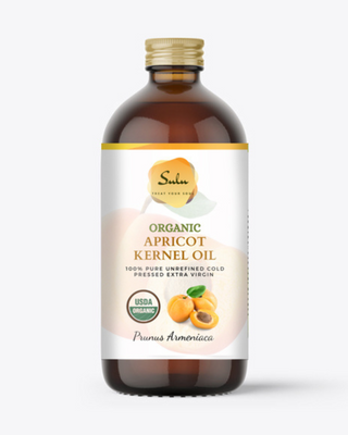 Apricot Kernel Oil- USDA Organic Cold Pressed Unrefined