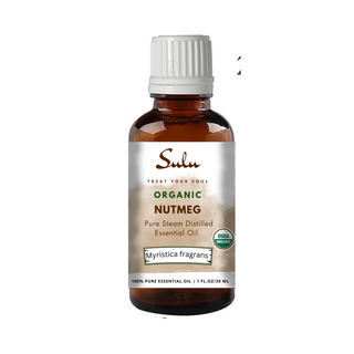100% Pure and Natural Organic Nutmeg Essential Oil