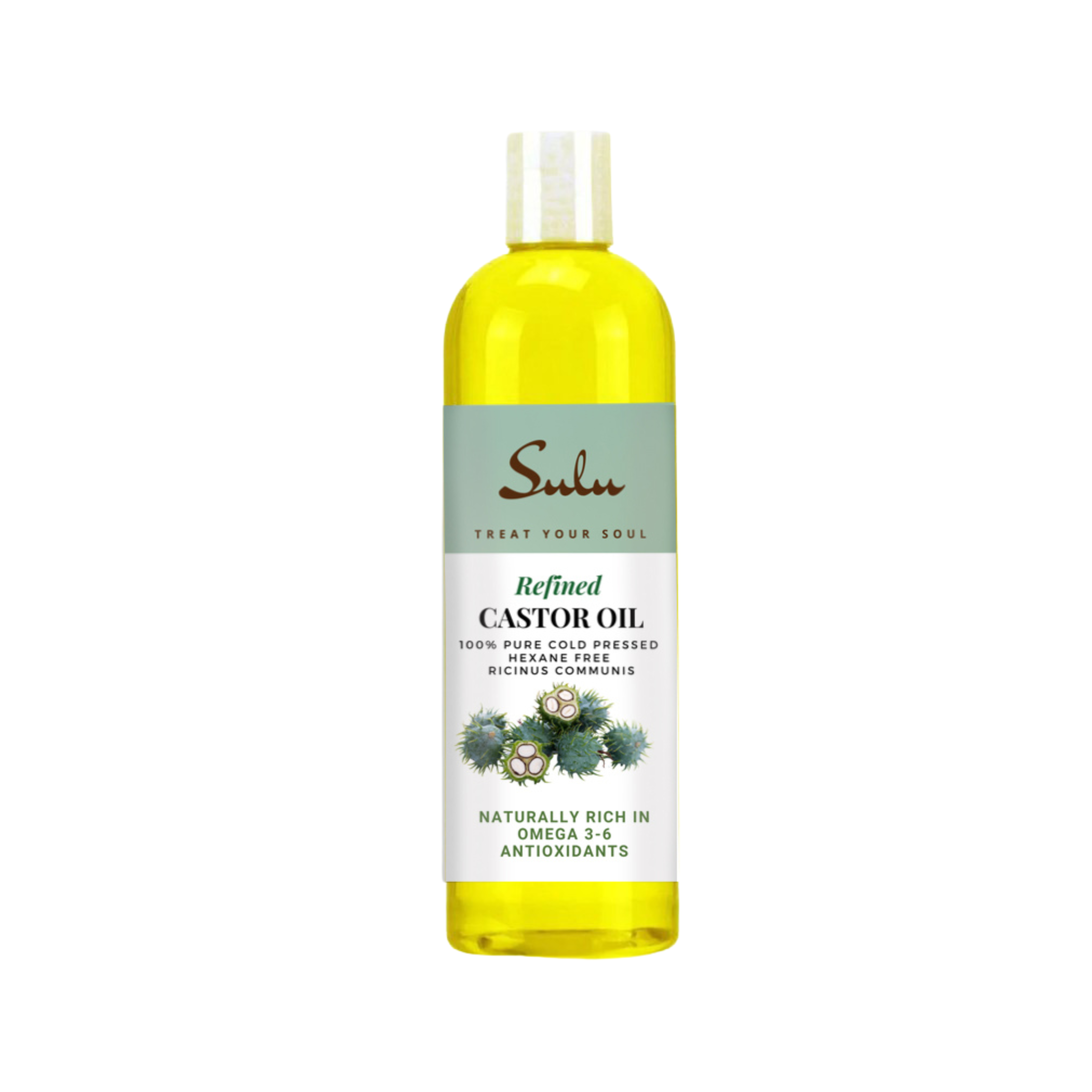 Castor Oil- Cold pressed hexane Free USP Grade – SULU ORGANICS®
