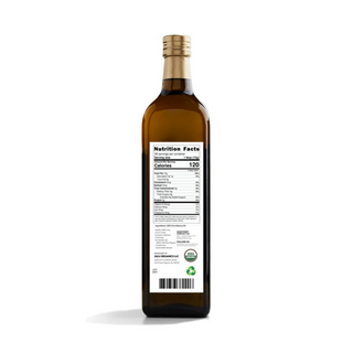 Organic Walnut Oil-USDA Certified Organic Unrefined Extra Virgin Cold Pressed