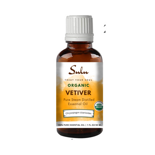 100% Pure and Natural Organic Vetiver Essential Oil