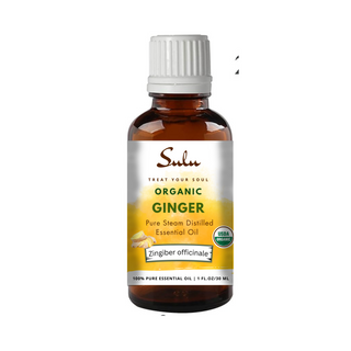 100% Pure Ginger Essential Oil USDA Organic  Steam Distilled