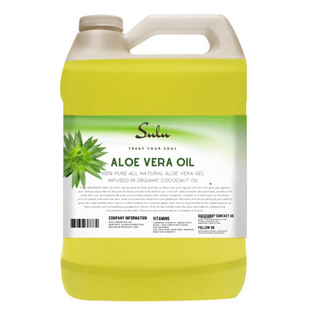 4 lbs 100% Cold Pressed Natural Aloe Vera Oil Unrefined