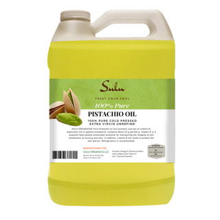 1 Gallon 100% pure  Pistachio oil- Unrefined Cold Pressed Natural