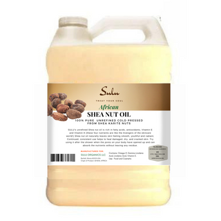 1 Gallon  Unrefined Shea Olien Nut Oil All Natural COLD PRESSED  Premium Quality