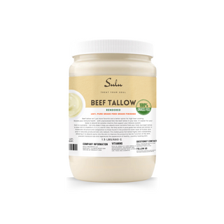 Grass Fed and Grass Finished Pure Beef Tallow