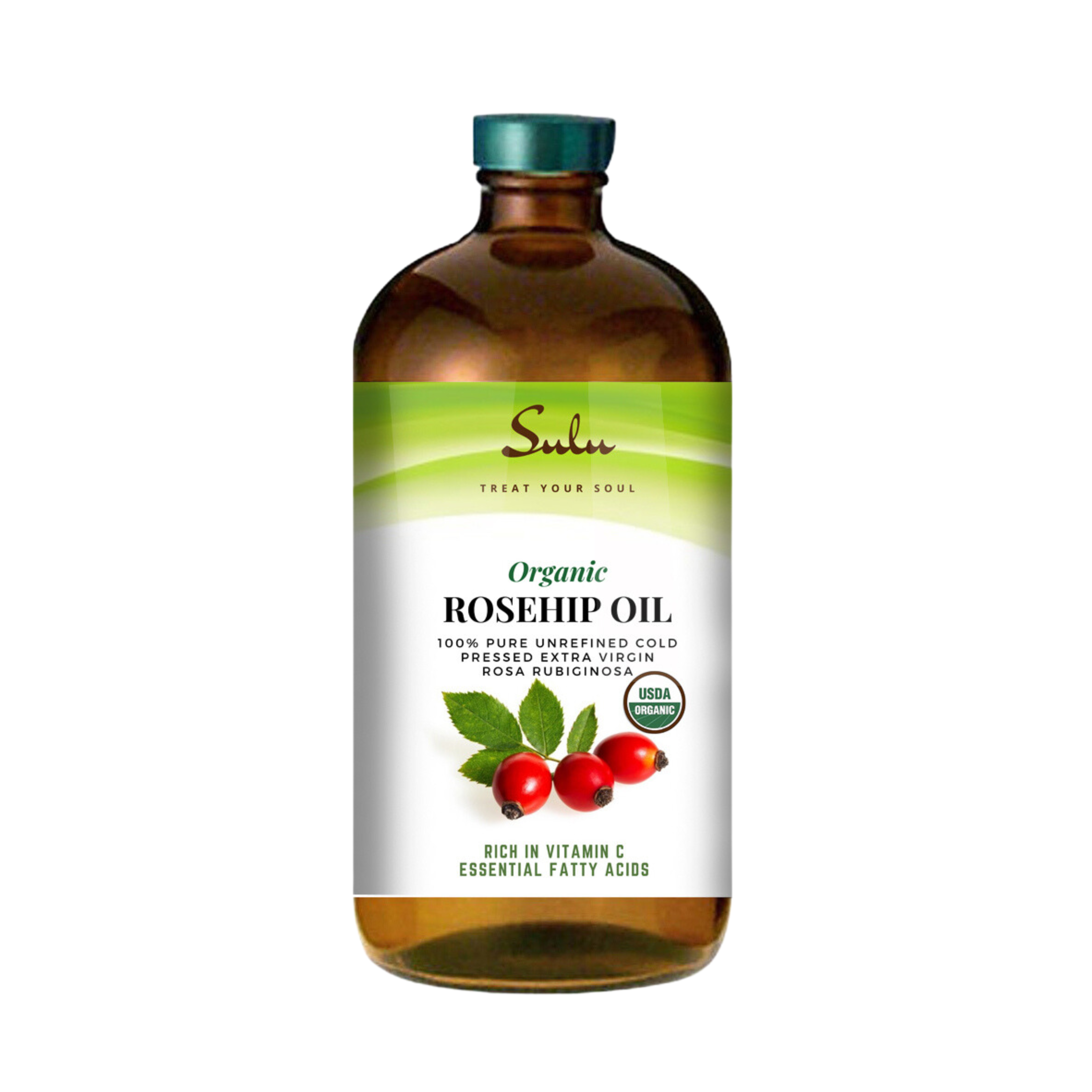 Rosehip Oil-Extra virgin Certified Organic Unrefined Cold Pressed Rosa Rubignosa