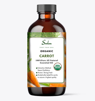 Pure Organic High Quality Therapeutic Grade Carrot Essential Oil