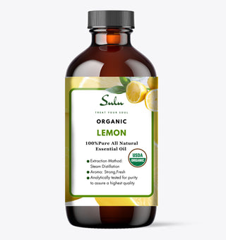 Organic Lemon Essential Oil 100% Pure and Natural Organic