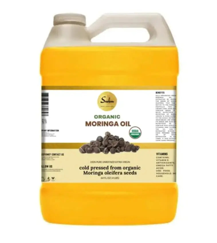 1 Gallon Organic Cold Pressed Moringa Seed Oil All Natural – SULU