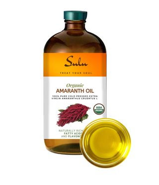 Amaranth Oil USDA Organic Cold Pressed Unrefined Virgin