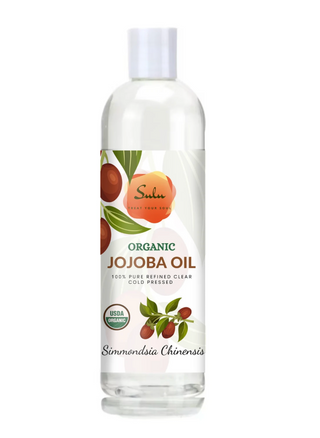 Pure Organic All Natural Clear Jojoba Oil -Hexane Free Non GMO