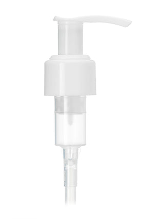 White Oil dispensing pump with 7.5 inch dip tube