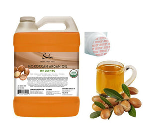 Moroccan Argan Oil- 100% Pure USDA Organic Cold Pressed Unrefined