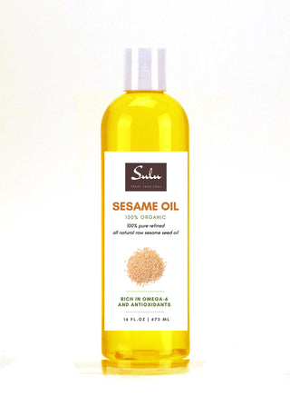 4 lbs 100% Pure Organic Refined Sesame seed oil All natural