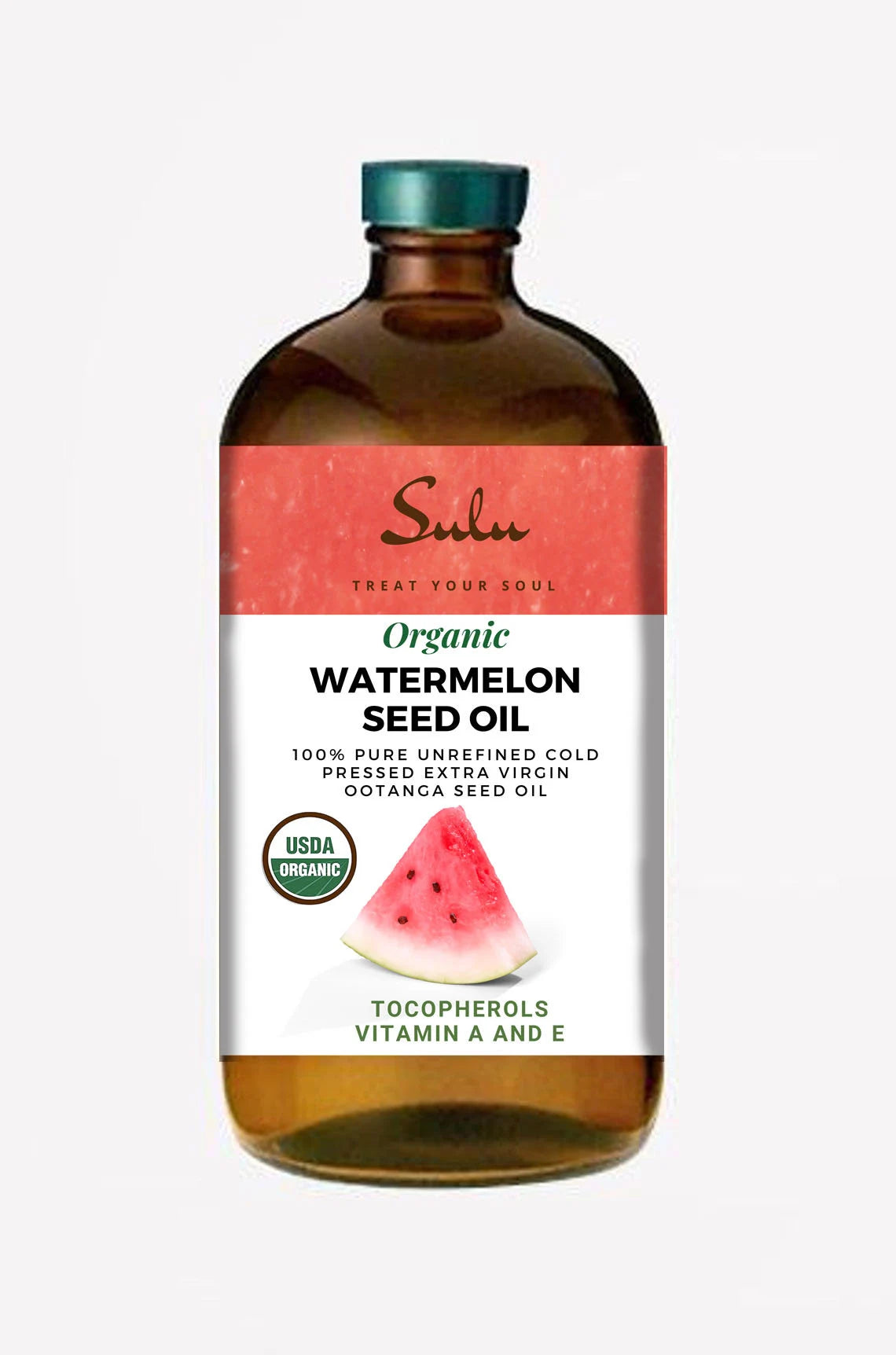Watermelon Seed Oil-USDA Organic Cold Pressed Unrefined 8 lbs/1 Gallon
