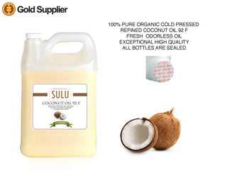 4 LBS Coconut Oil 92 Degree 100% pure coconut oil extracted from coconut meat